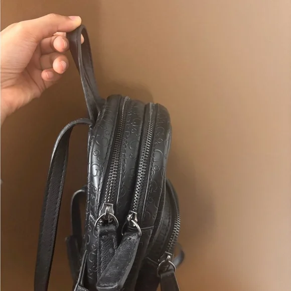 GUESS Black Mini Backpack - Picture 4 of 5